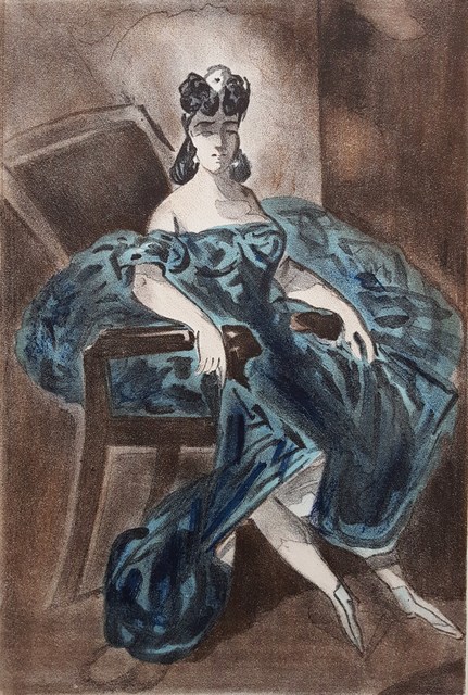 Constantin Guys, ‘Femmes en Jolie Robes’, 1939, Print, Lithograph, Graves International Art