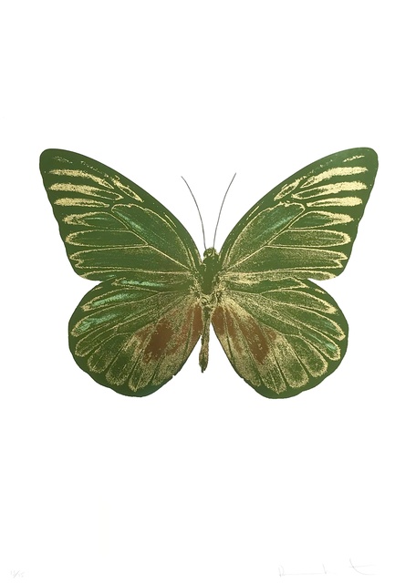Damien Hirst | The Souls I, Leafgreen Oriental Gold (2010) | Artsy