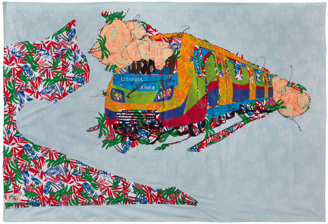 Gözde İlkin, ‘Hawaiian Istanbul metro is in service’, 2013, artSümer
