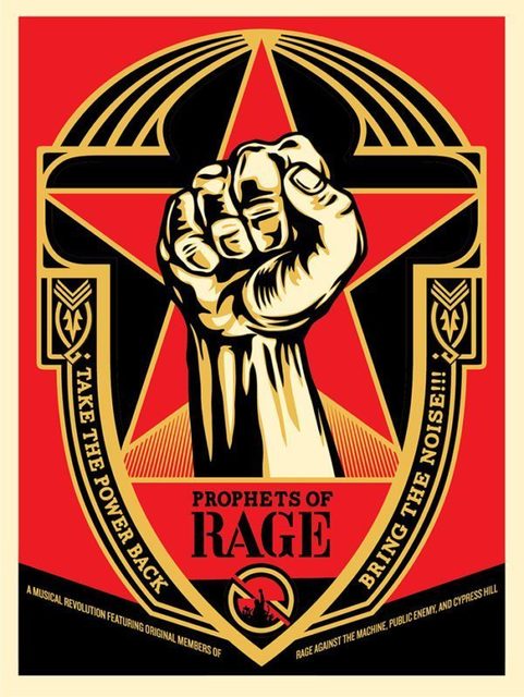 Shepard Fairey, ‘Prophets of Rage’, ca. 2016, AYNAC Gallery