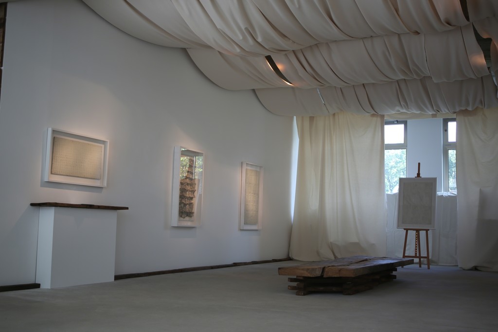 Installation view, Herbert Zangs, White is the loneliest colour, Engelage & Lieder, 2016 Installation view, Herbert Zangs, White is the loneliest colour, Engelage & Lieder, 2016
