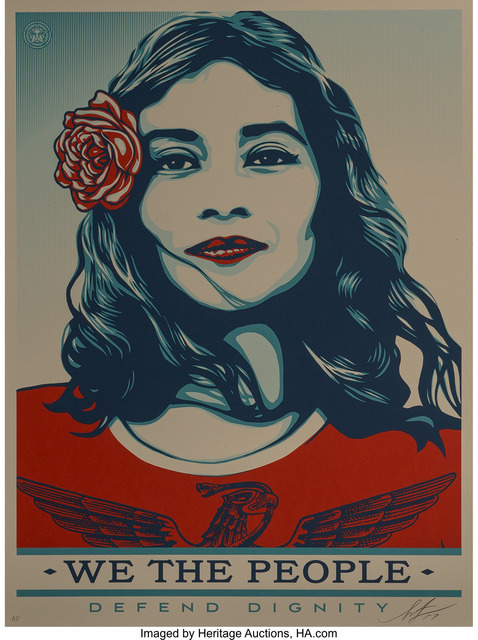 Shepard Fairey (OBEY), ‘We the People (three works)’, 2017, Heritage Auctions