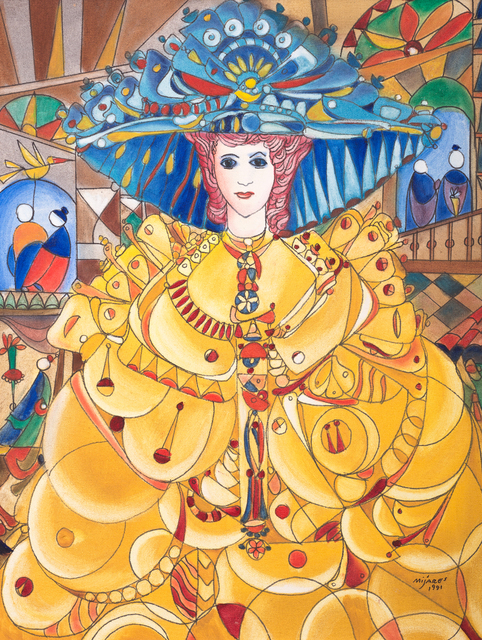 Jose Mijares, ‘Habanera ’, 1991, Painting, Oil On Canvas, Queen Fine Arts