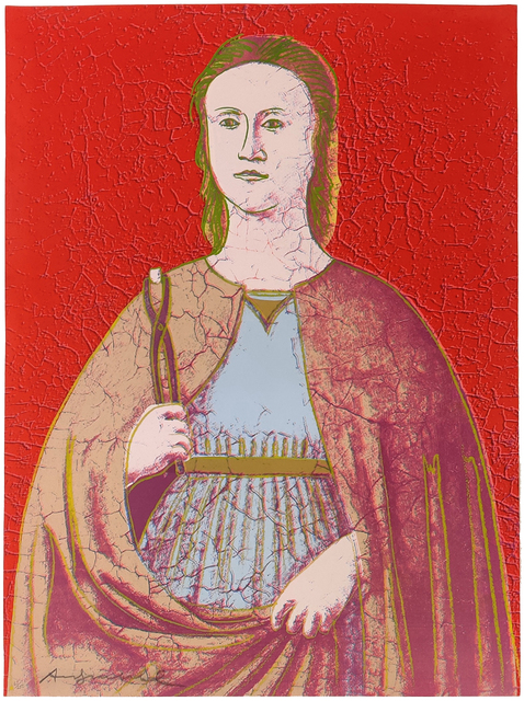 Andy Warhol, ‘SAINT APOLLONIA FS II.330’, 1984, Print, SCREENPRINT, Gallery Art