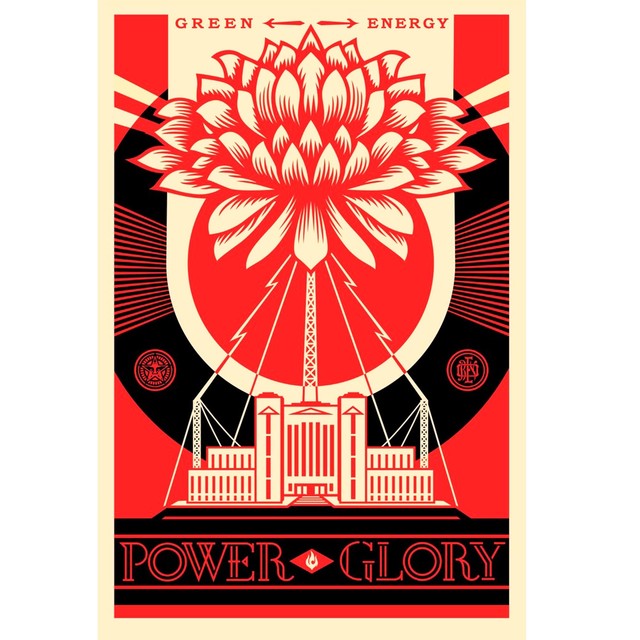 Shepard Fairey (OBEY), ‘Power glory’, 2017, NextStreet Gallery