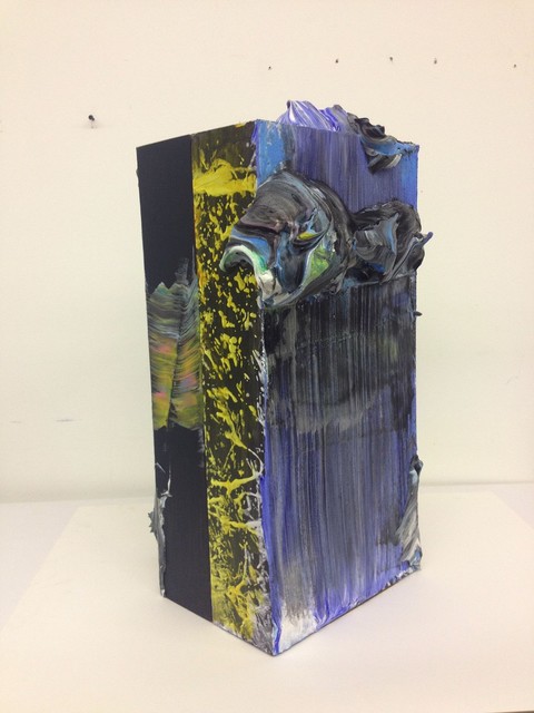James Walsh, ‘Dark Blue Column’, 2016, Berry Campbell Gallery