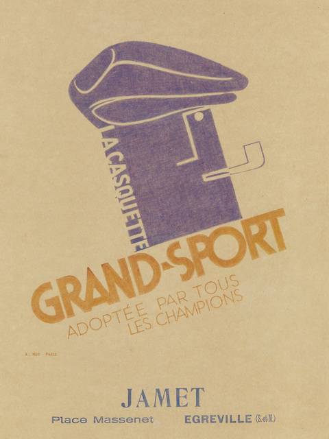 Adolphe Mouron Cassandre, ‘LA CASQUETTE GRAND - SPORT’, Swann Auction Galleries
