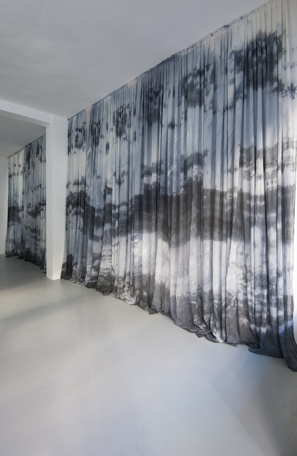 Joël Andrianomearisoa, ‘Dark sky’, 2013, Textile Arts, Dyed textile, Sabrina Amrani