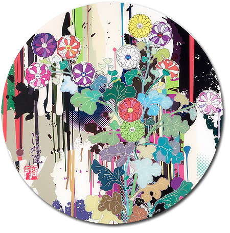 Takashi Murakami, ‘I recall the time when my feet lifted off the ground, ever so slightly’, 2010, Print, Offset print, cold stamp with high gloss varnishing. Diasec mount., Gallery Delaive