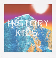 Ed Ruscha - History Kids, from Mountain Prints