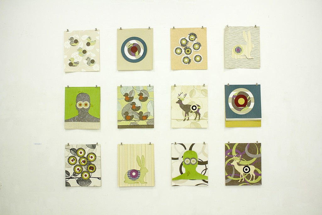 Fragment of exposition with works by Marc Vilallonga Fragment of exposition with works by Marc Vilallonga