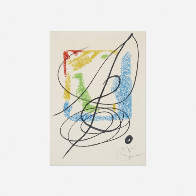 Joan Miró, ‘Les Essencies de la Terra (one plate)’, 1968, Rago/Wright