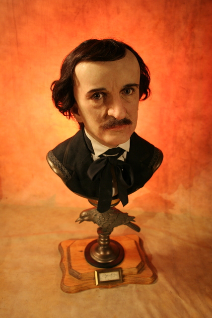 Thomas Kuebler, ‘Once Upon a Midnight Dreary’, 2018, Sculpture, Platinum silicone and mixed media, IX Gallery