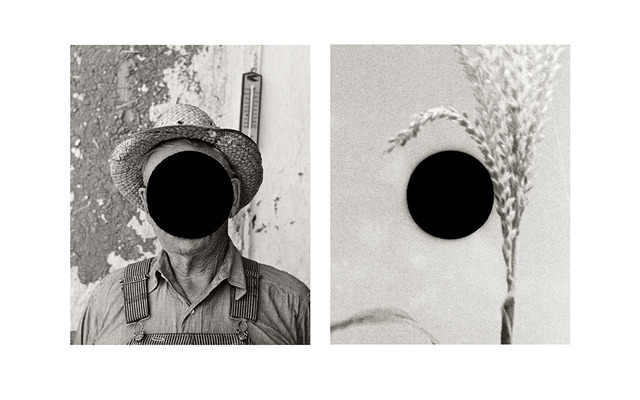Bill McDowell, ‘Detail of Mr. Tronson, Farmer Near Wheelock, ND, 1936 (Russell Lee) / Detail of Untitled, Alabama, 1936 (Walker Evans)’, 2015, Light Work