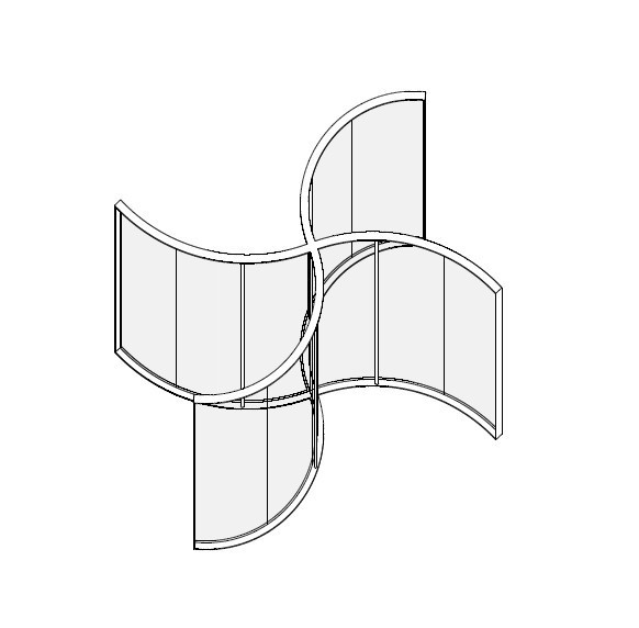 Dan Graham, ‘World Pavilion’, 2019, Sculpture, Alumínio e espelhos de dupla-face, MDF e acrílico| Aluminium and double-sided mirrors, ply wood and acrylic, Galeria Filomena Soares