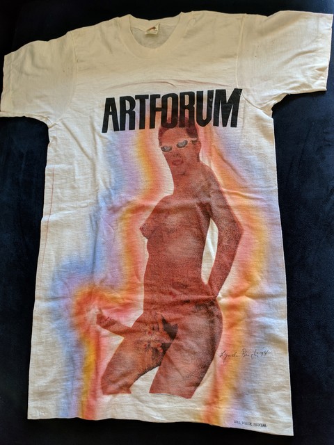 Lynda Benglis, ‘Artforum T-Shirt’, 1974, MOCA Cleveland Benefit Auction