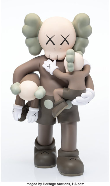 KAWS, ‘Clean Slate (Brown)’, 2018, Sculpture, Painted cast vinyl, Heritage Auctions