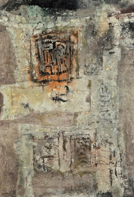Nam Kwan, ‘Monument en Ruines (6)’, 1965, Painting, Oil on canvas, Seoul Auction