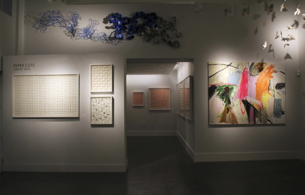 Left: "Points of White", "Winter Stars", "Islands in the Sea", Gregg Welz Paper Wall Sculpture by Barbara Owen
Right: "Handwriting/Florida/Palm Beach", Ashley Chase Andrews
Frozen Moment Sculpture by Donald Bracken Left: "Points of White", "Winter Stars", "Islands in the Sea", Gregg Welz Paper Wall Sculpture by Barbara Owen
Right: "Handwriting/Florida/Palm Beach", Ashley Chase Andrews
Frozen Moment Sculpture by Donald Bracken