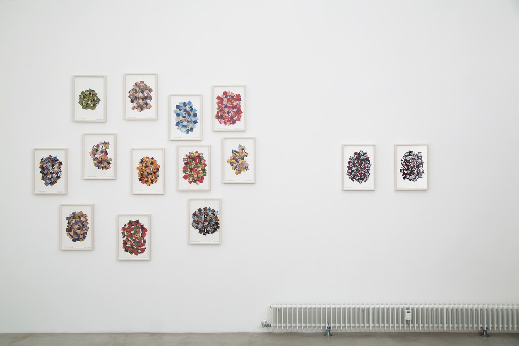 Nanni Balestrini, Periscope, exhibition view Nanni Balestrini, Periscope, exhibition view