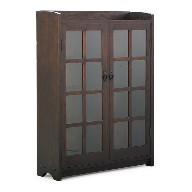 Gustav Stickley, ‘Double-Door Bookcase, Eastwood, NY’, ca. 1905, Rago/Wright