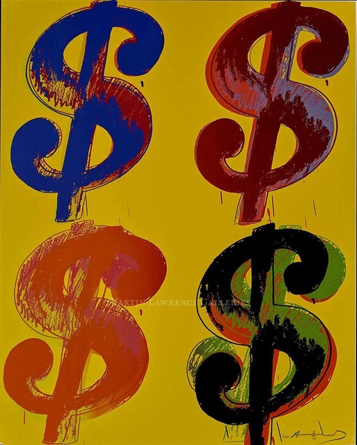 Andy Warhol, ‘$ (4), 1982 (#281)’, 1982, Martin Lawrence Galleries