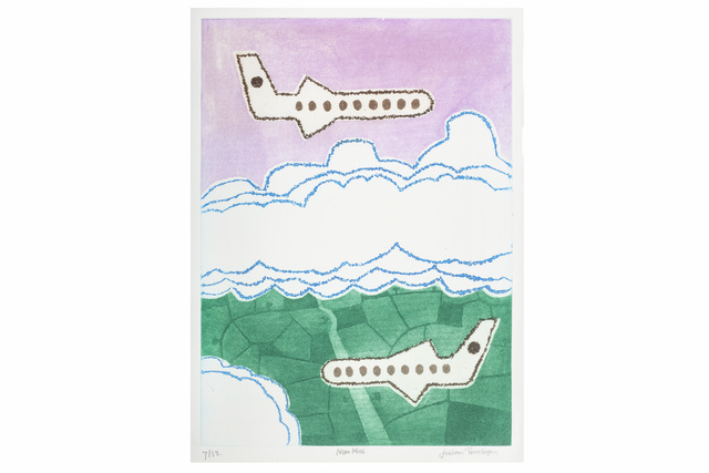 Julian Trevelyan, ‘Near Miss’, Print, Etching and aquatint, Chiswick Auctions