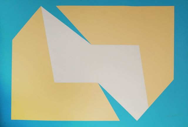 Charles Hinman, ‘Untitled from Album No.1’, 1974, Print, Screenprint in colours with embossing, Roseberys