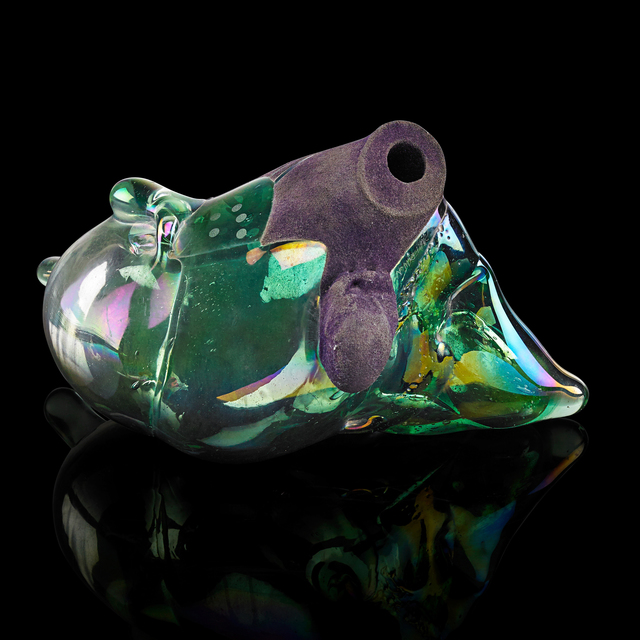 Marvin Lipofsky, ‘Early sculptural vessel from the California Series, "No More War"’, 1968, Rago/Wright