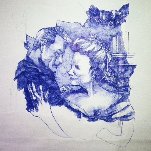 Keren Cytter, ‘Romantic Drawing #2’, 2015, Noga Gallery of Contemporary Art