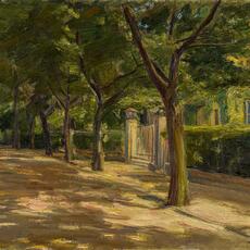 Max Liebermann, Colomierstraße in Wannsee (1916)