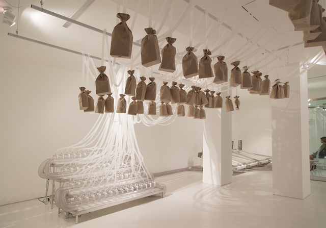 Rafael Lozano-Hemmer, ‘Vicious Circular Breathing’, 2013, bitforms gallery