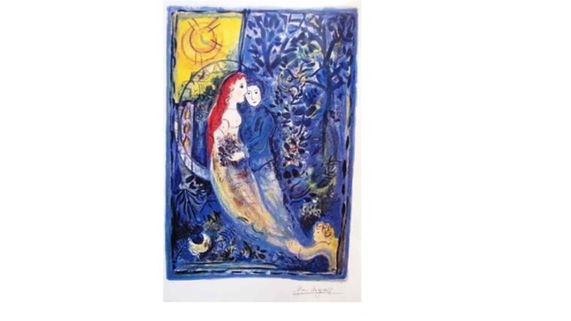 Marc Chagall, ‘Wedding’, Unknown, Print, Lithograph, Leviton Fine Art