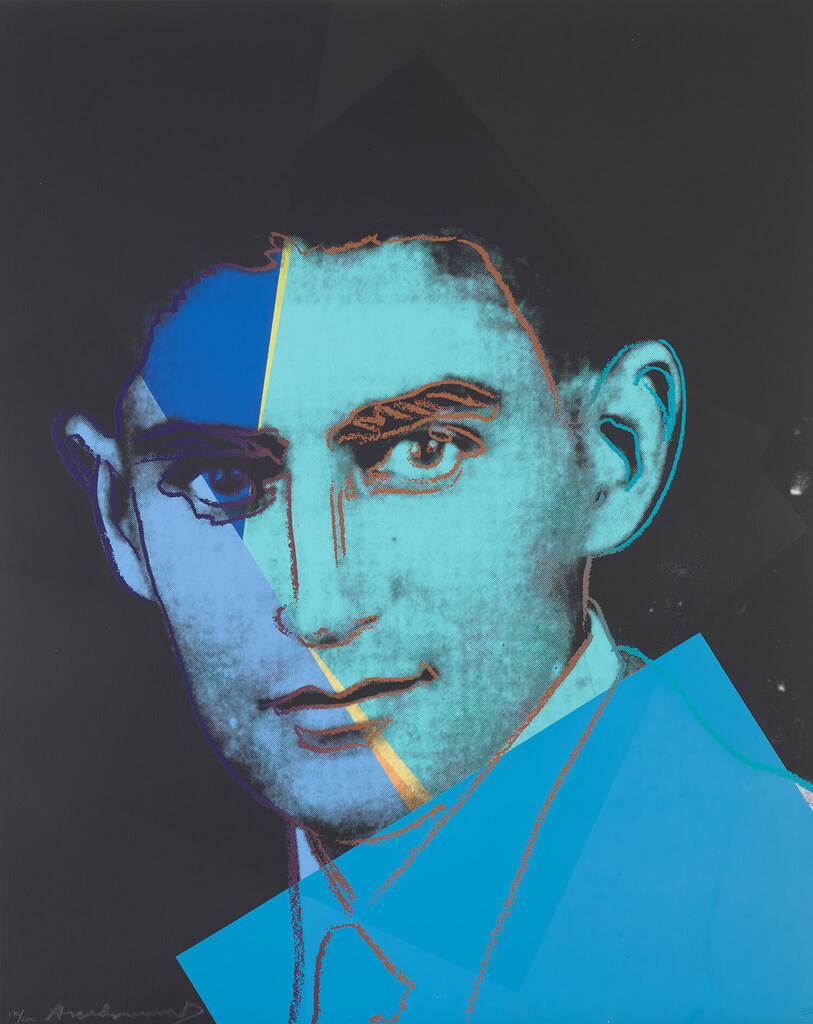 Andy Warhol - Franz Kafka, from Ten Portraits of Jews of the Twentieth Century (F. & S. 226)