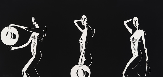 Alex Katz, ‘Ariel Black’, 2016, michael lisi / contemporary art