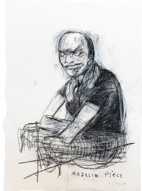 Anthony Lister, ‘Man’, 2020, Drawing, Collage or other Work on Paper, Lead on Archival Museum Paper, StolenSpace Gallery