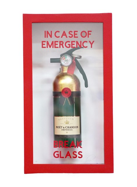 Plastic Jesus In Case Of Emergency Break Glass Moet Chandon 2020 Available For Sale Artsy