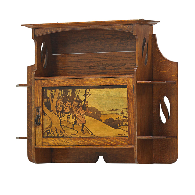 Unknown Designer, Arts and Crafts Movement, ‘Wall-Hanging Cabinet, England’, ca. 1910, Rago/Wright