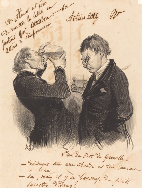 Honoré Daumier, ‘L'Eau du puits de Grenelle’, 1841, National Gallery of Art, Washington, D.C.