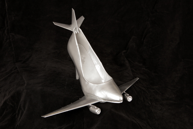 Elvira Rajek, ‘ERa Shoefly - the Silver Airline’, 2011, the gallery STEINER