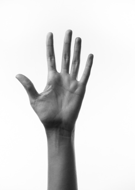 Andres Ferrandis, ‘Untitled III from the series "Los Ojos y las manos", black and white archival pigment print’, 2017, The Art Design Project