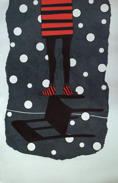 David Thuku, ‘Series "Empty seats" - Untitled IV’, 2019, Drawing, Collage or other Work on Paper, Papercuts (sgraffito), Out of Africa Gallery