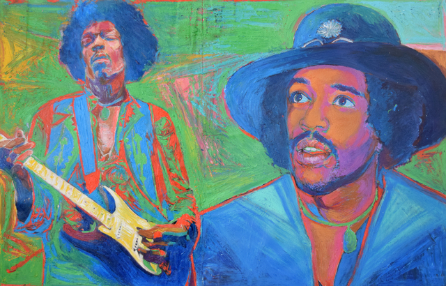 Martin Cohen, ‘Jimi Hendrix’, 2004, Fountain House Gallery