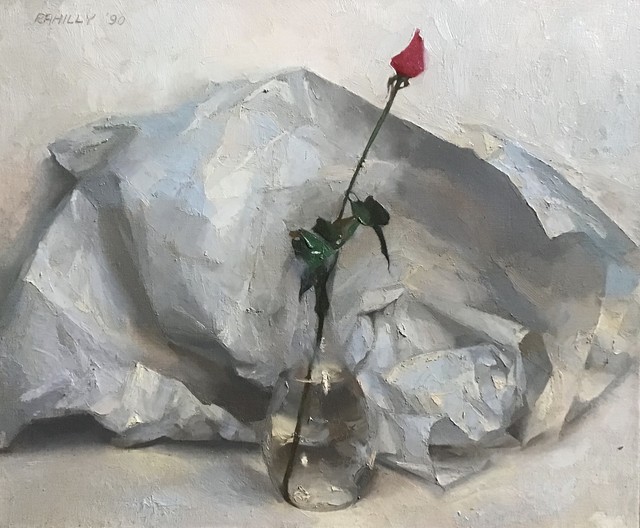 Paul Rahilly, ‘Rosebud’, 1990, Painting, Oil on canvas, Gallery NAGA