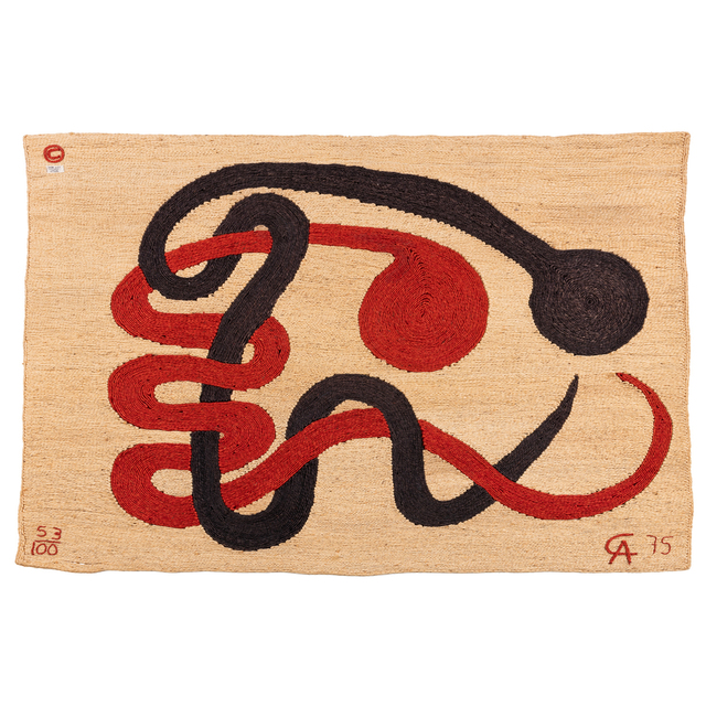 Alexander Calder, ‘Lambrizi No. 53/100, Tapestry’, 1975, Textile Arts, Jute, PIASA