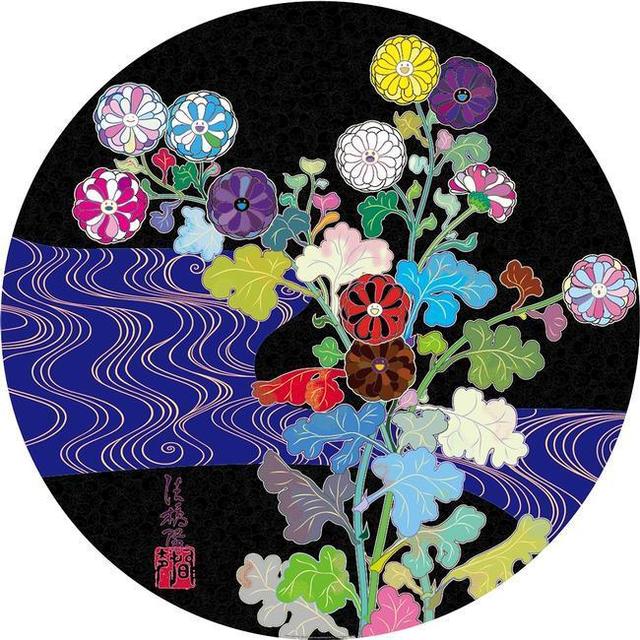 Takashi Murakami, ‘Korin: Azure River’, 2015, Dope! Gallery