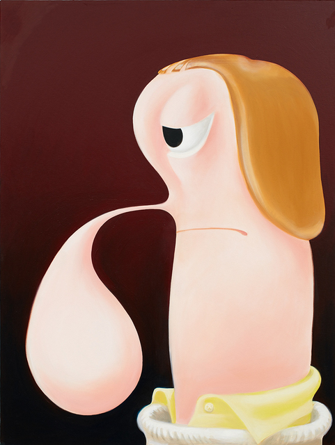 Louise Bonnet, ‘Yellow Shirt’, 2015, Painting, Oil on canvas, NINO MIER GALLERY