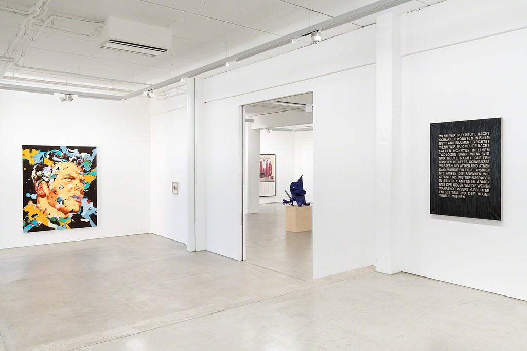 THE ART OF RECOLLECTING, G2 Kunsthalle Leipzig, 7 February - 21 May 2018, Installation view with art works by Norbert Bisky, Bigit Dieker, Marcel Odenbach, Thomas Kiesewetter & Gregor Hildebrandt, photo: Dotgain.info © the artists & G2 Kunsthalle, Leipzig. THE ART OF RECOLLECTING, G2 Kunsthalle Leipzig, 7 February - 21 May 2018, Installation view with art works by Norbert Bisky, Bigit Dieker, Marcel Odenbach, Thomas Kiesewetter & Gregor Hildebrandt, photo: Dotgain.info © the artists & G2 Kunsthalle, Leipzig.