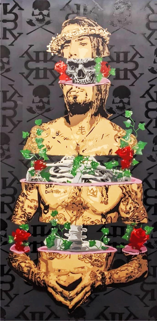 Kar-Part, ‘"Navarro"- Dave Navarro aerosol on canvas’, 2020, Painting, Aerosol on canvas, Wallspace