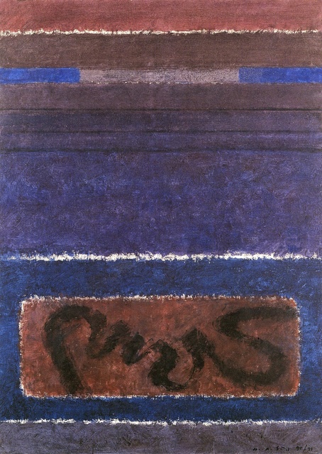 H.A. Sigg, ‘Under the Sign of the River III’, 1990-1991, Walter Wickiser Gallery